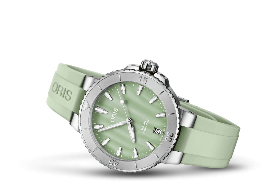 ORIS  Женские швейцарские часы, автоматический механизм, сталь, 36,5 мм